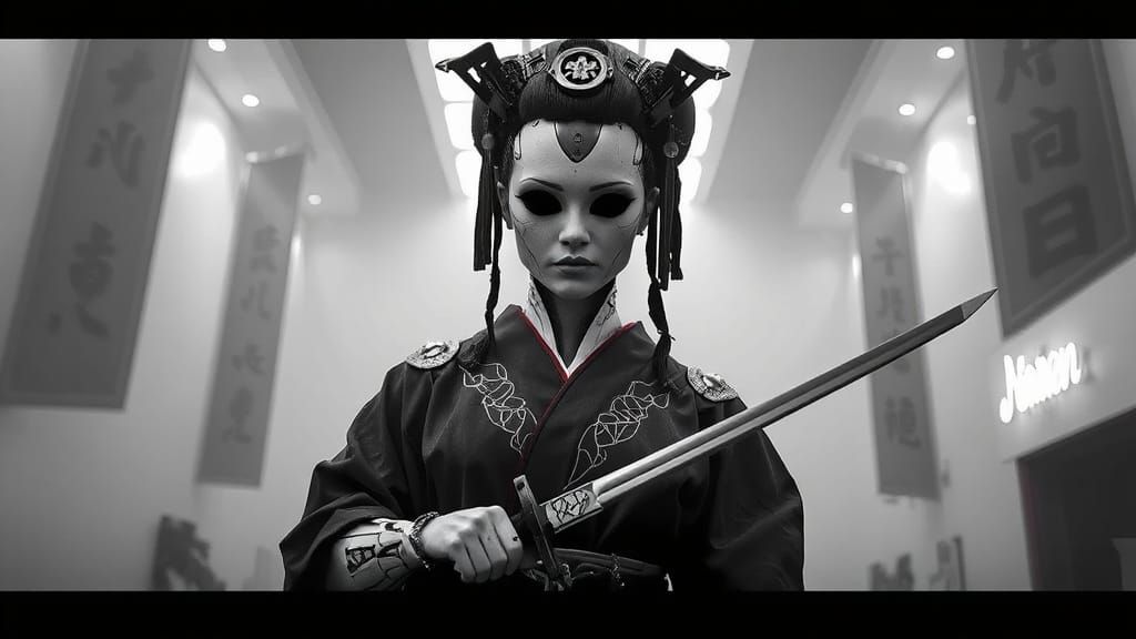robotic geisha