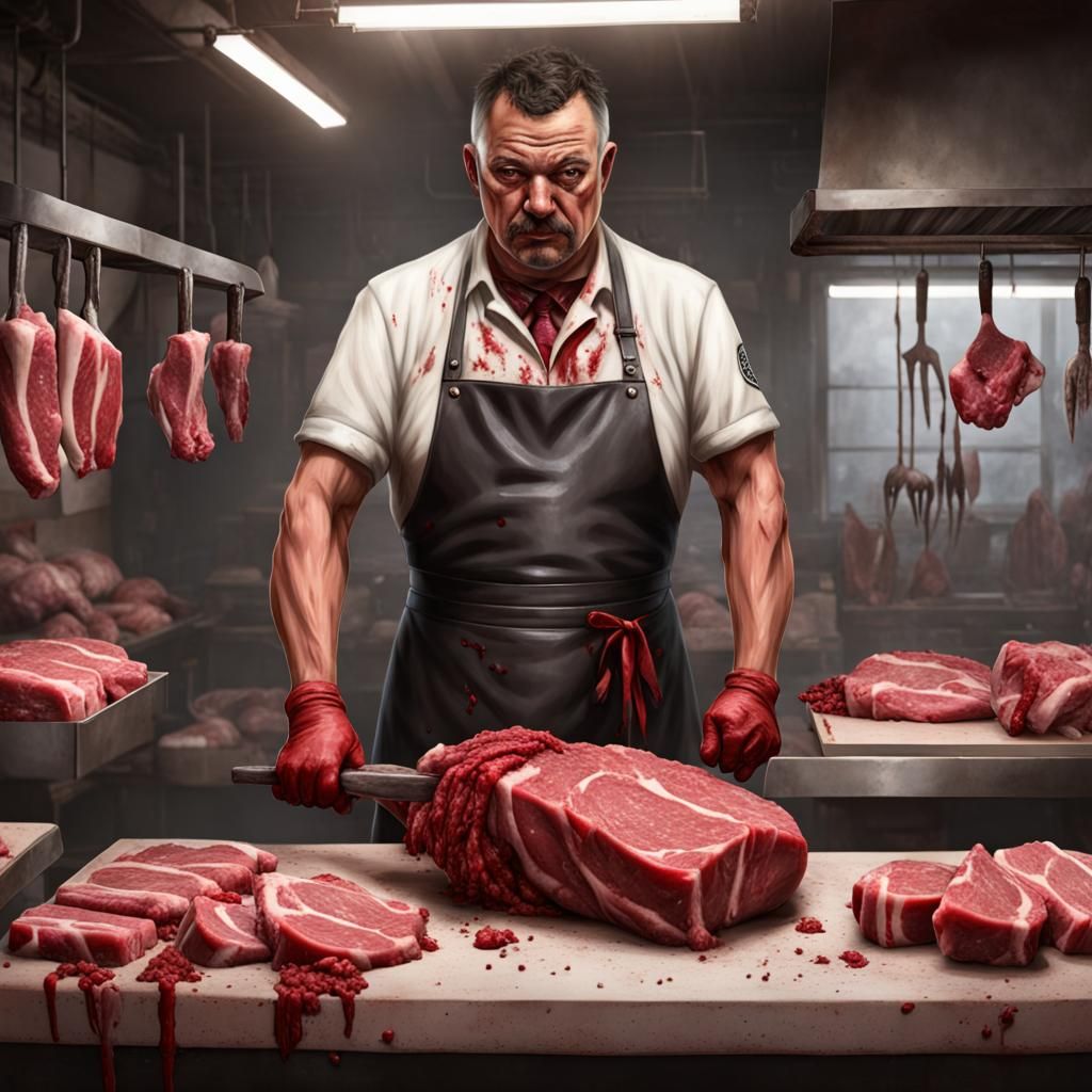 Human Butcher: A Visceral Depiction of Butchery