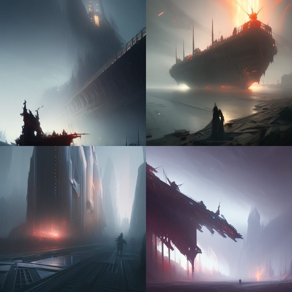 Svarog Honkai Star Rail Dark Fantasy Concept Art