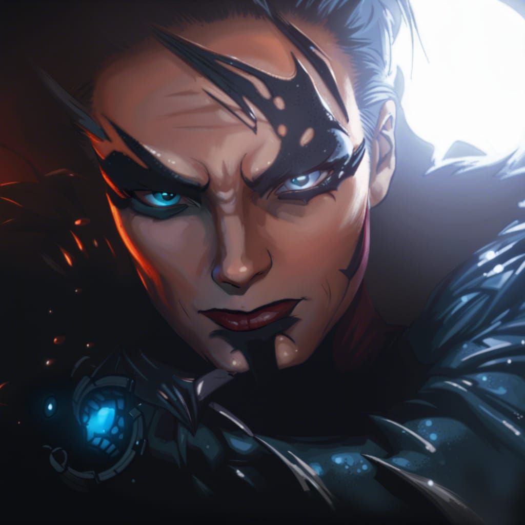 Dark Fantasy Comic Art in 8k Resolution