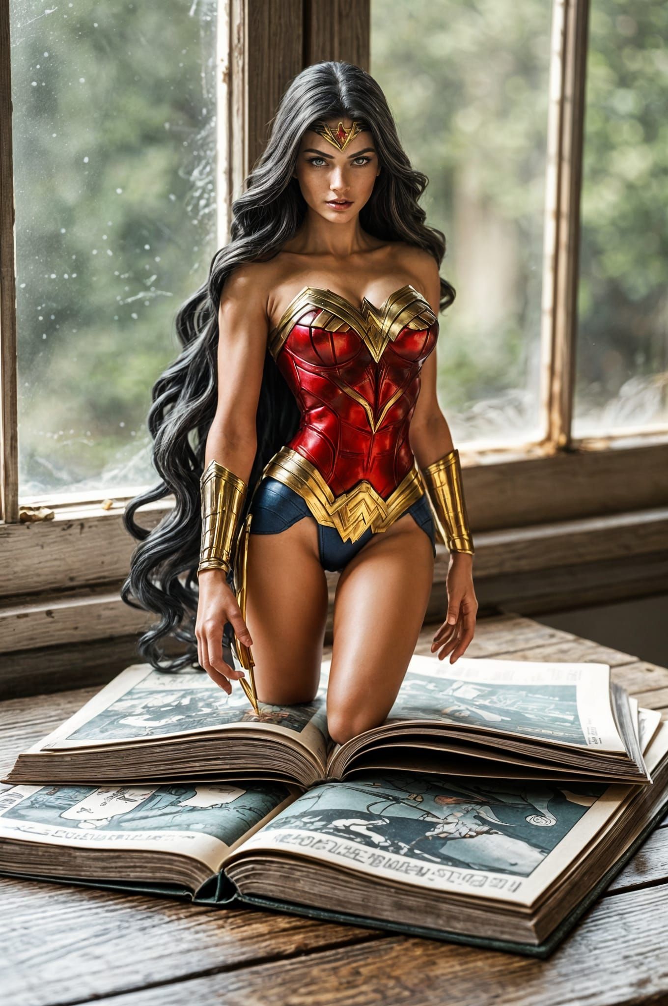 wonder woman emerges (899)