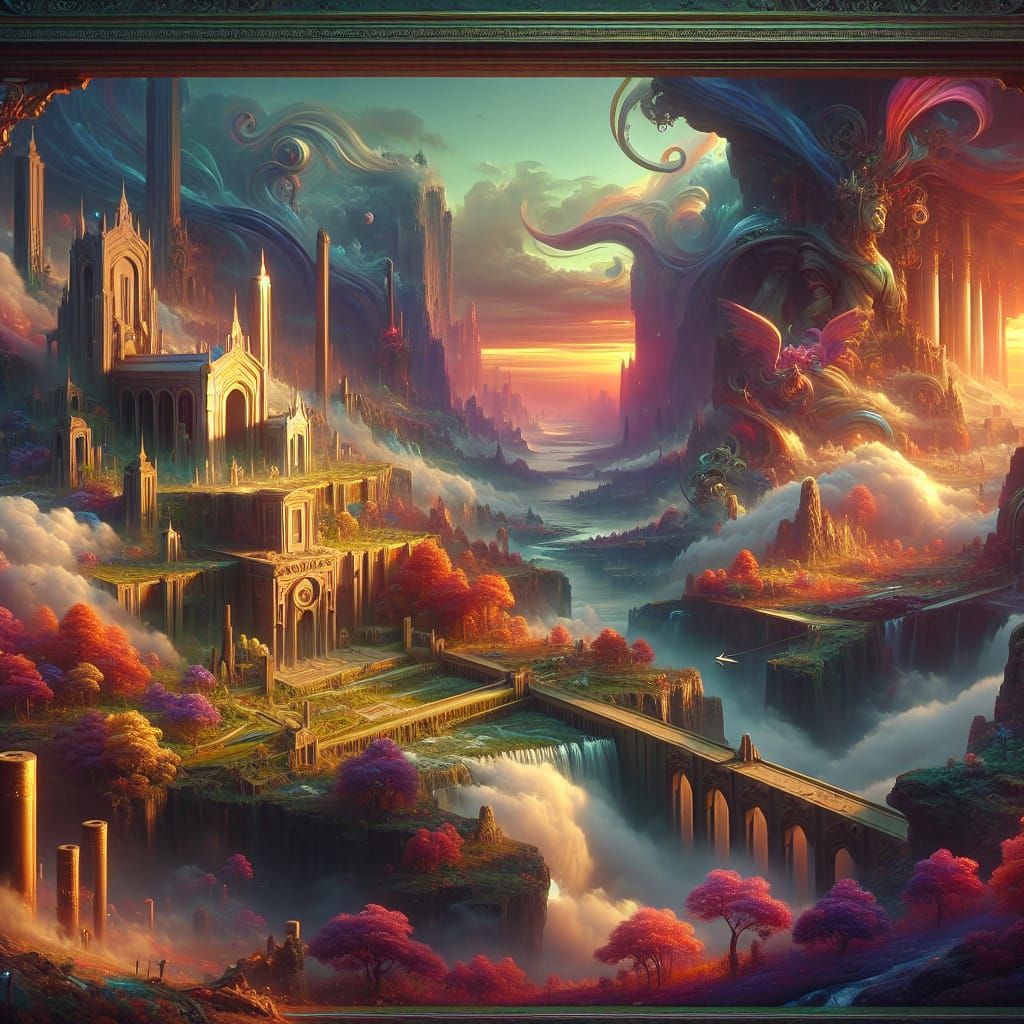 Fantastical Matte Painting: Navigating Website Complexity