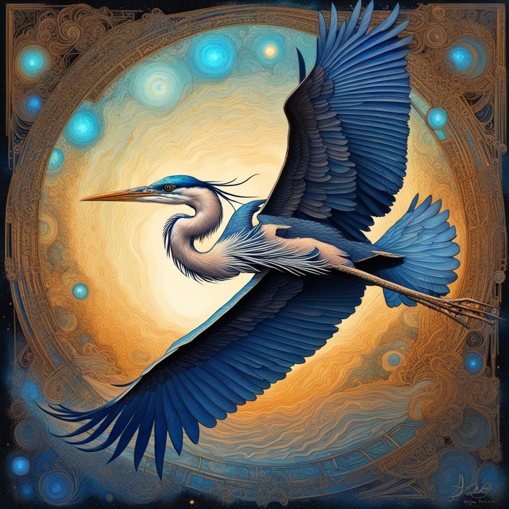 BLUE HERON 10