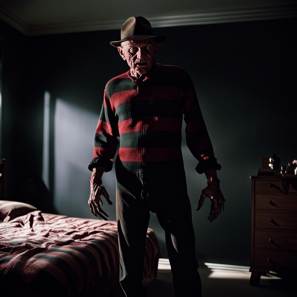 One, two, Freddy’s coming for you
-
Three, four, better lock your door…