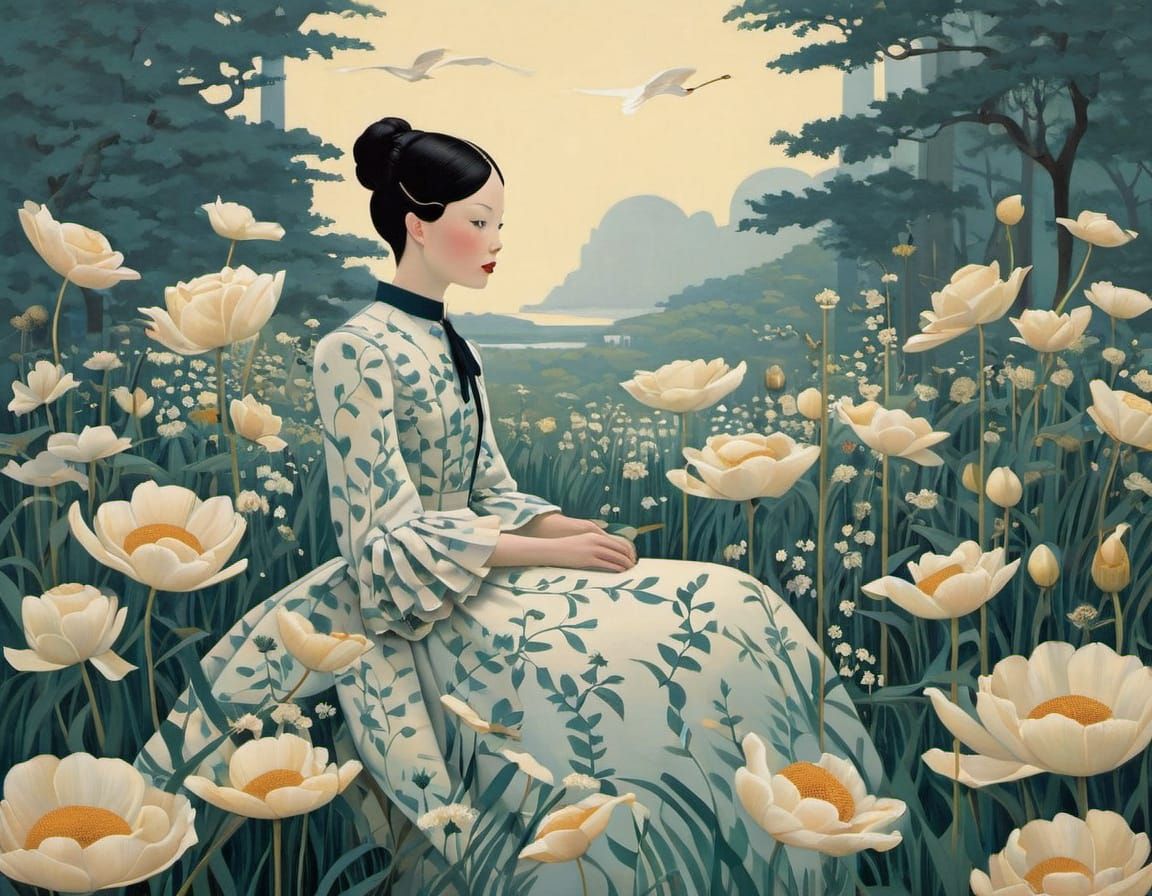 AI Interpretation of a Minimalist Prompt