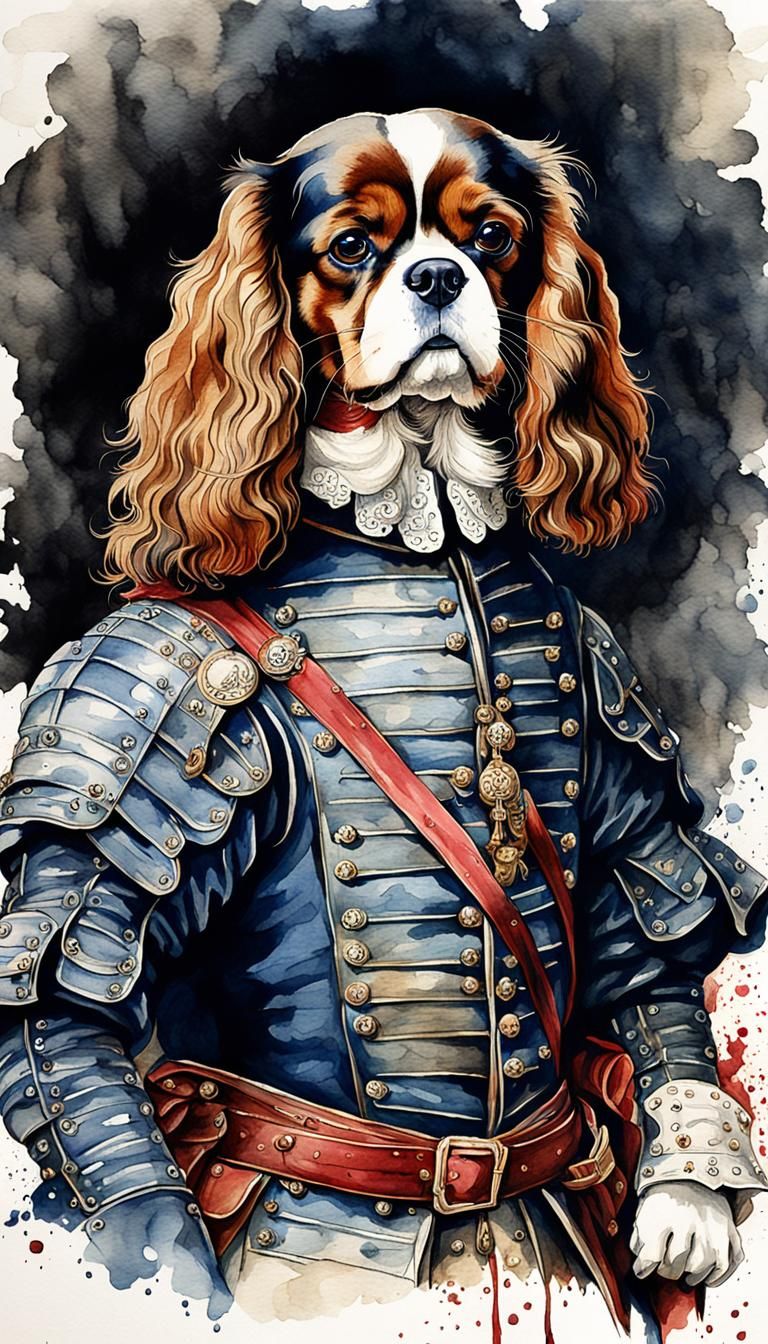 The Cavalier King Charles Spaniel Portrait