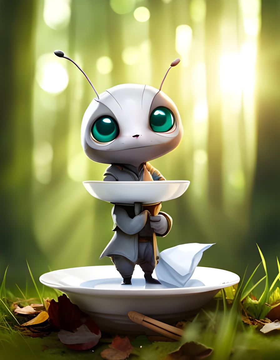 Chibi Ant's Macro Picnic: Fantasycore Art