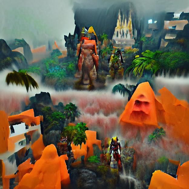 El Dorado: Volcanic Fissure Reveals Hidden Statue