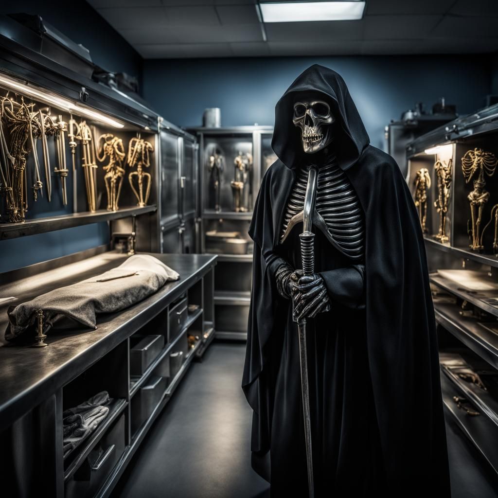 Death in Morgue