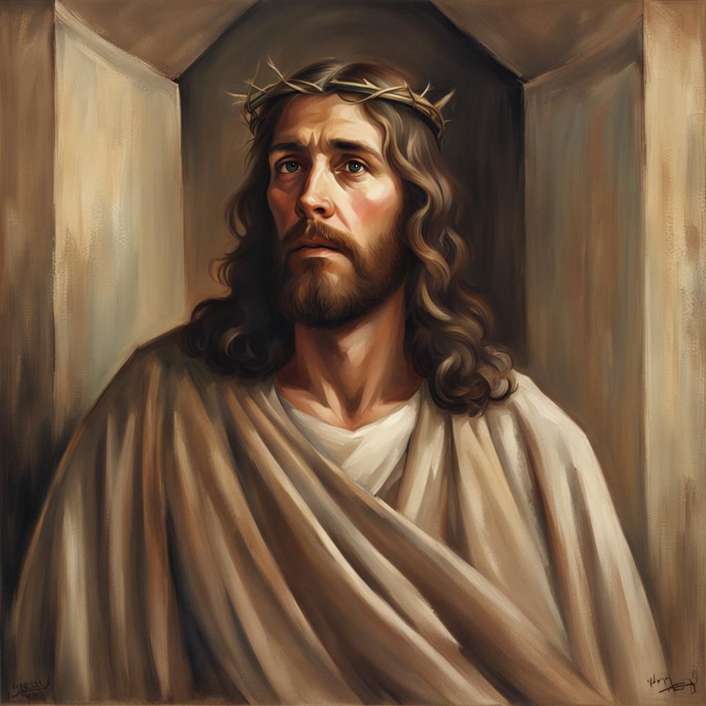 Iconic Depiction of Jesus Christ