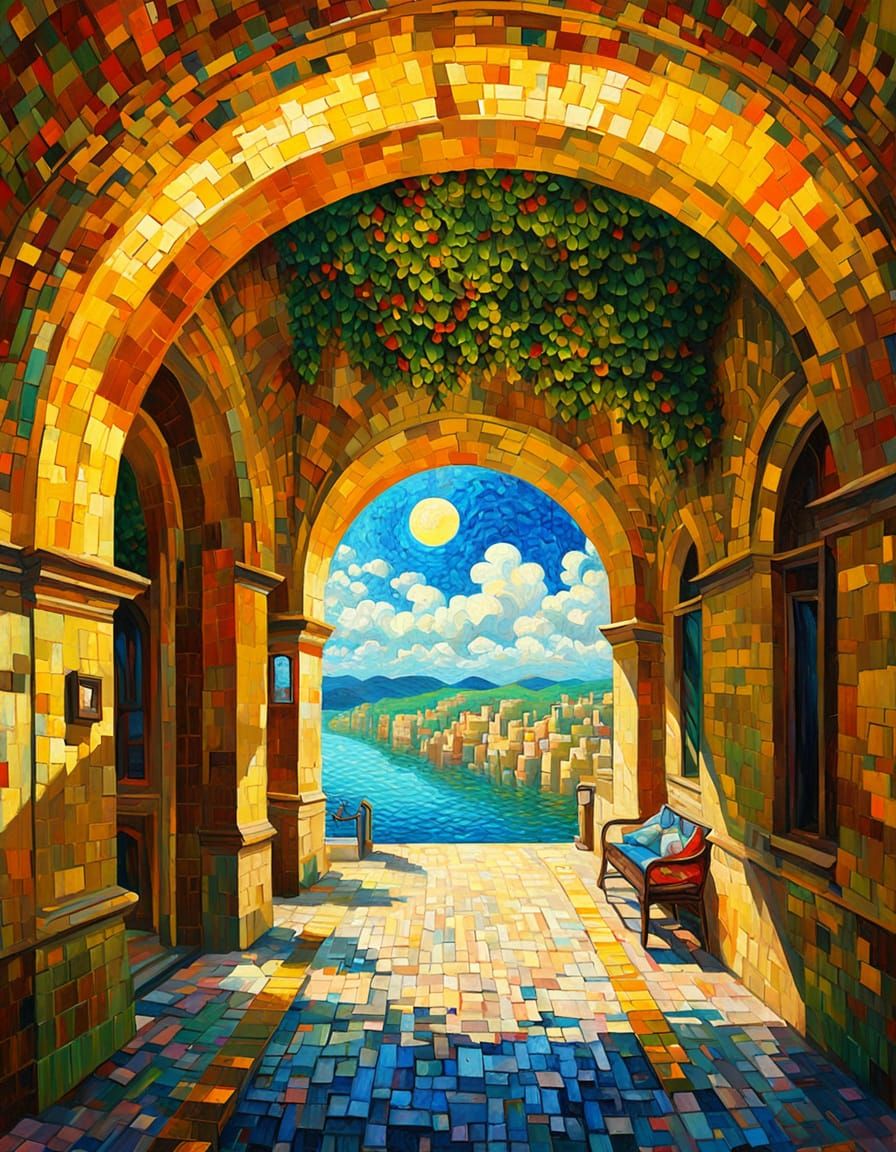 Dramatic Digital Painting in Expressionist Style