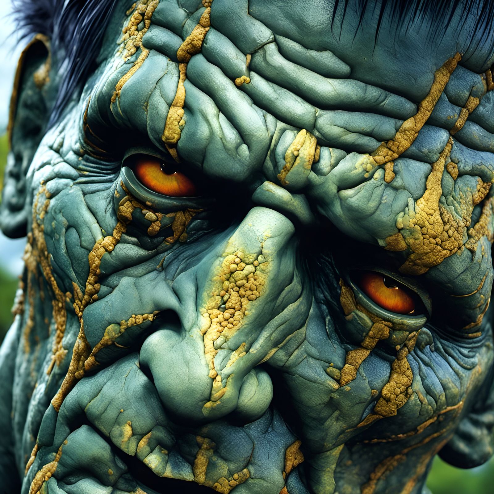 Hyperrealistic Frankenstein