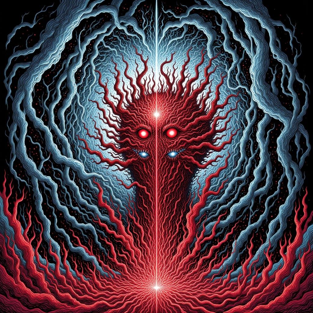 Illuminated Monstrosity in Mid-Transformation