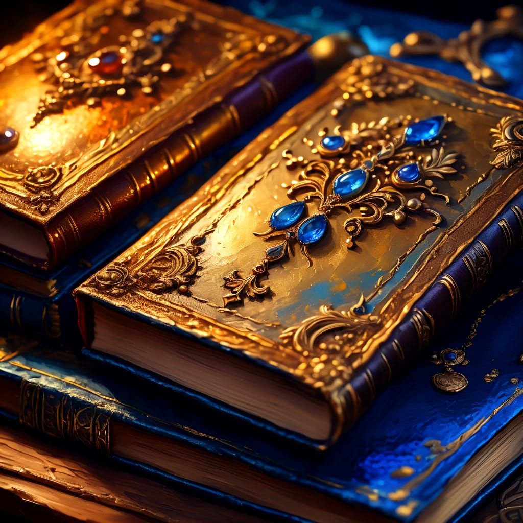 Baroque Alchemist in Golden Light