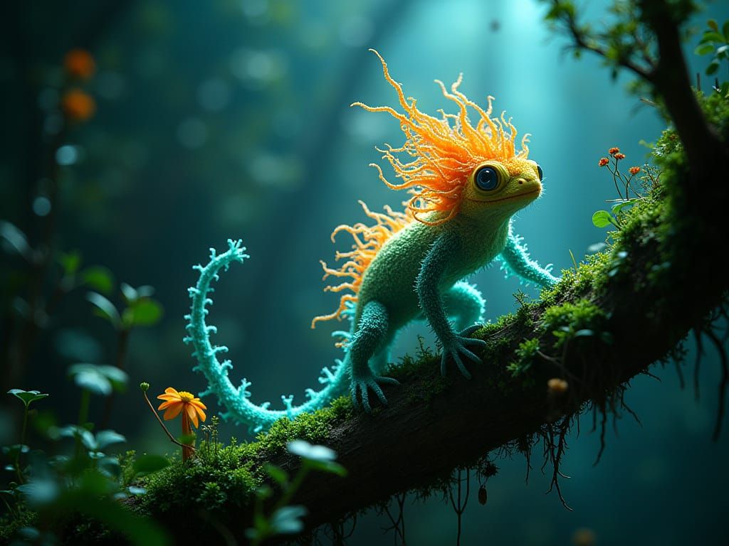 Hyaline Poetic Quilling Melodramatic Lighting Neon Flamedrops