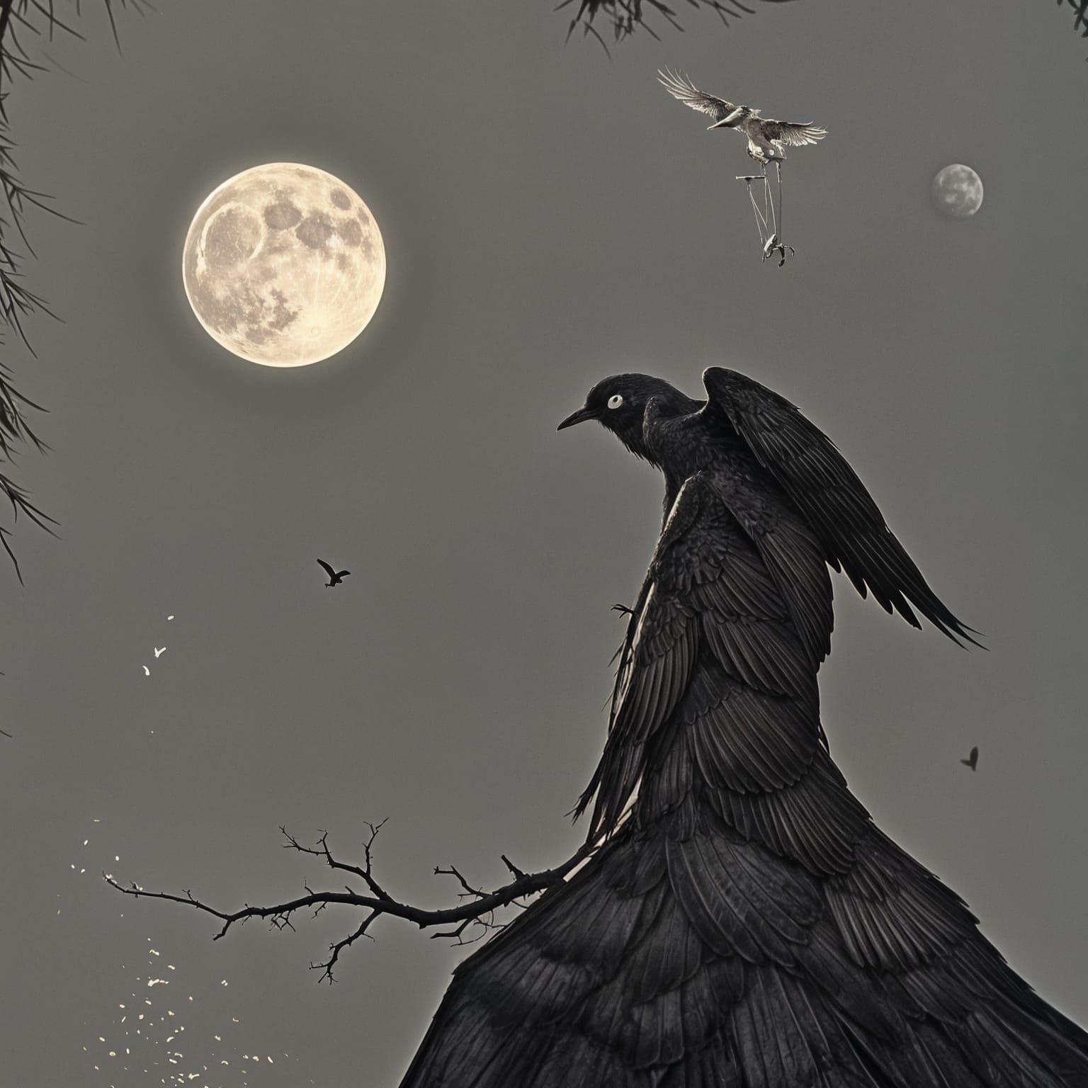 Love's Fleeting Nature Under Lunar Light