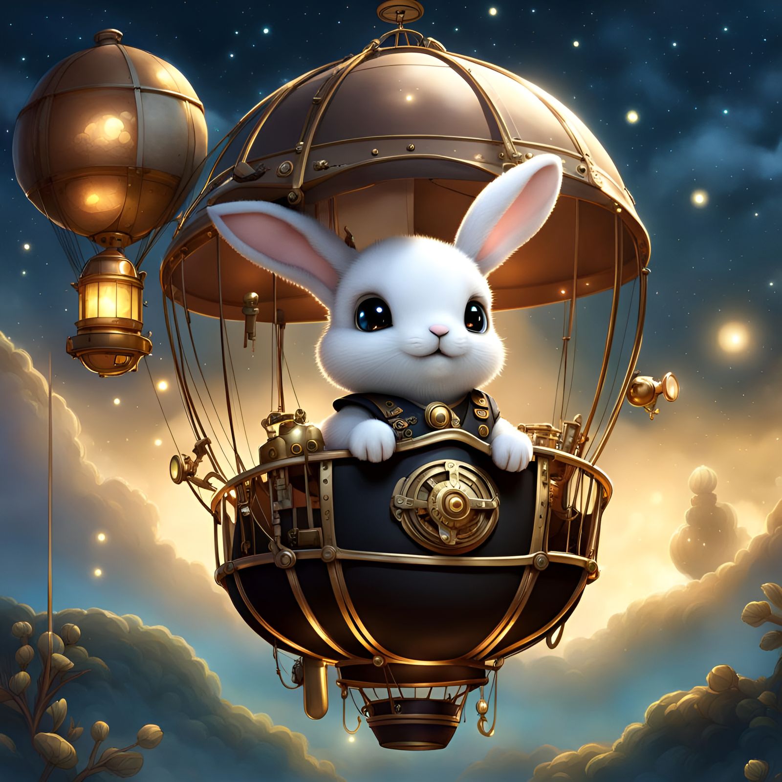 Up Above the World at Night --