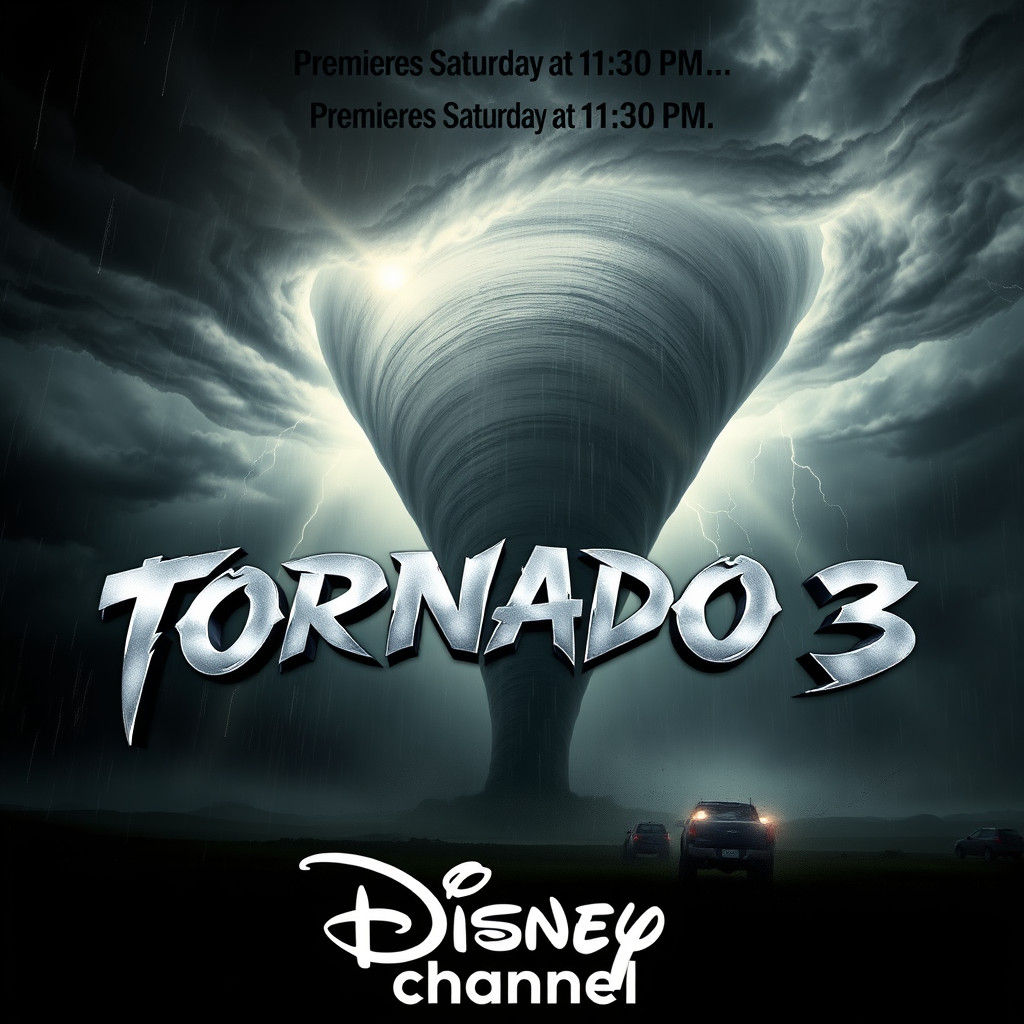 Tornado 3 Poster: Stormy Fantasy Art
