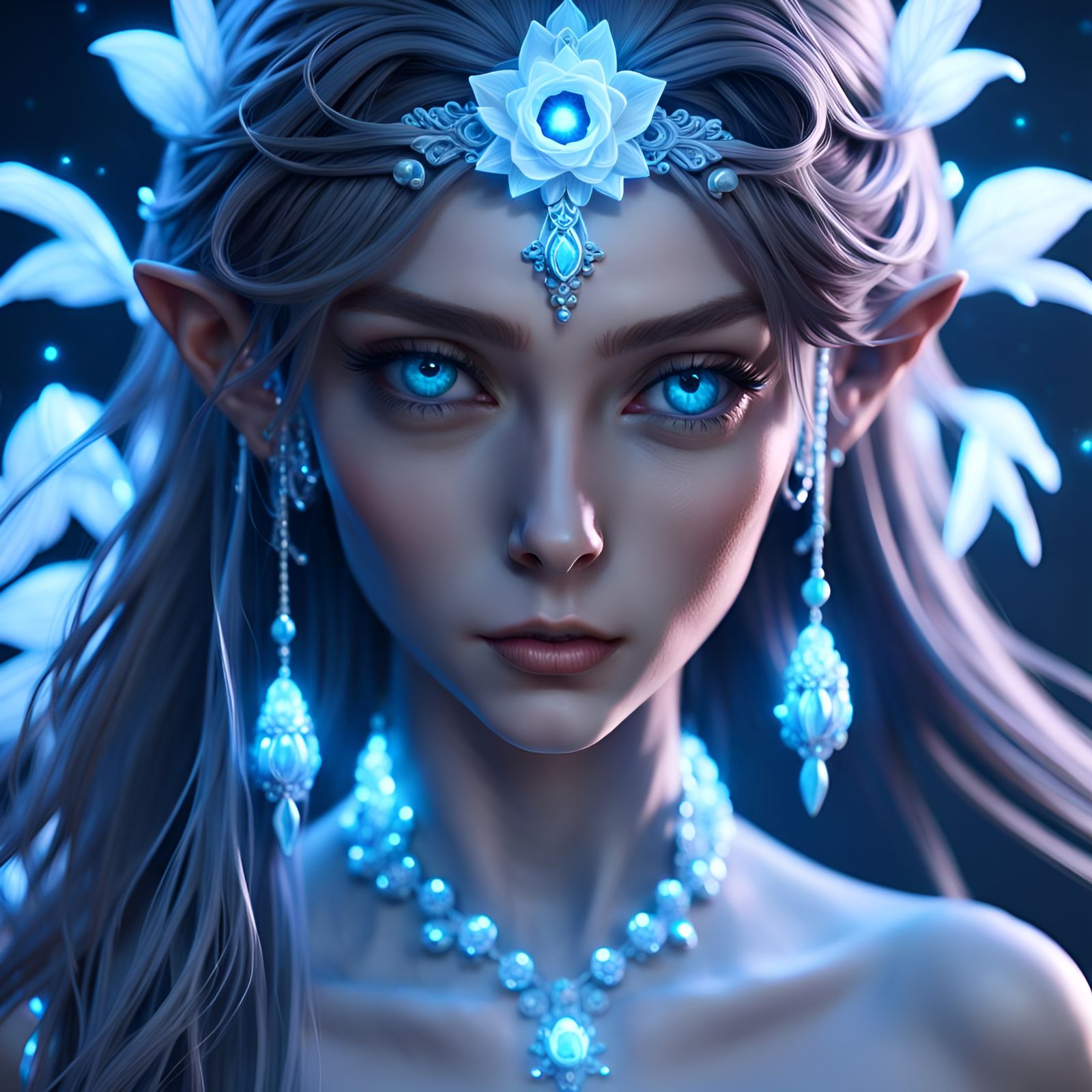 Crystalline Goddess SDXL 1.0 Version