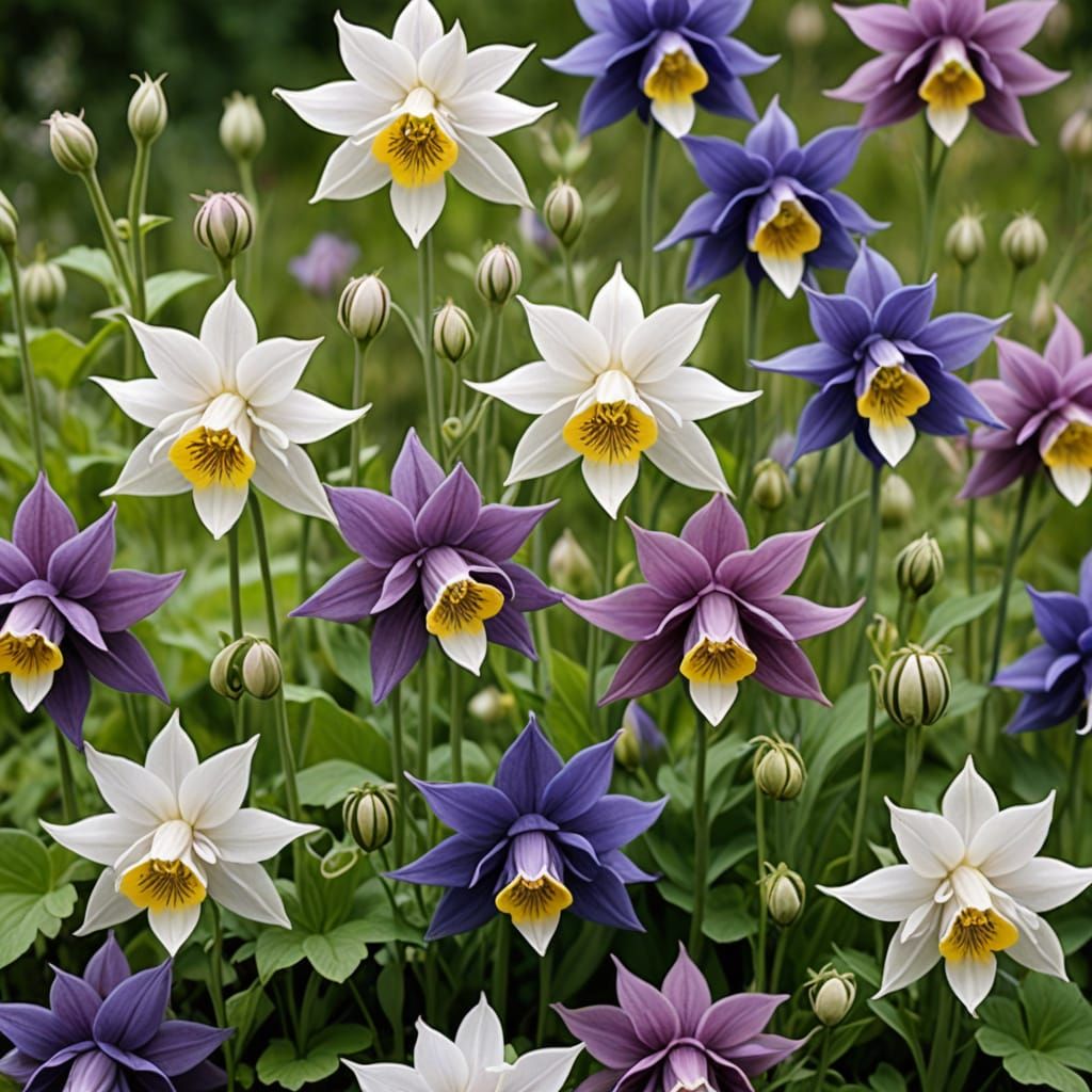 Springtime Fantasy: Aquilegia shockleyi in Bloom