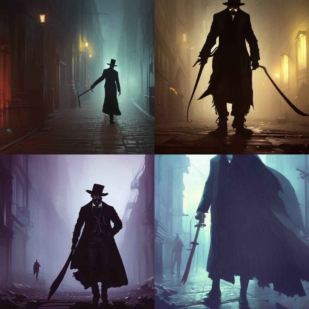 Jack the Ripper: Dark Fantasy Concept Art