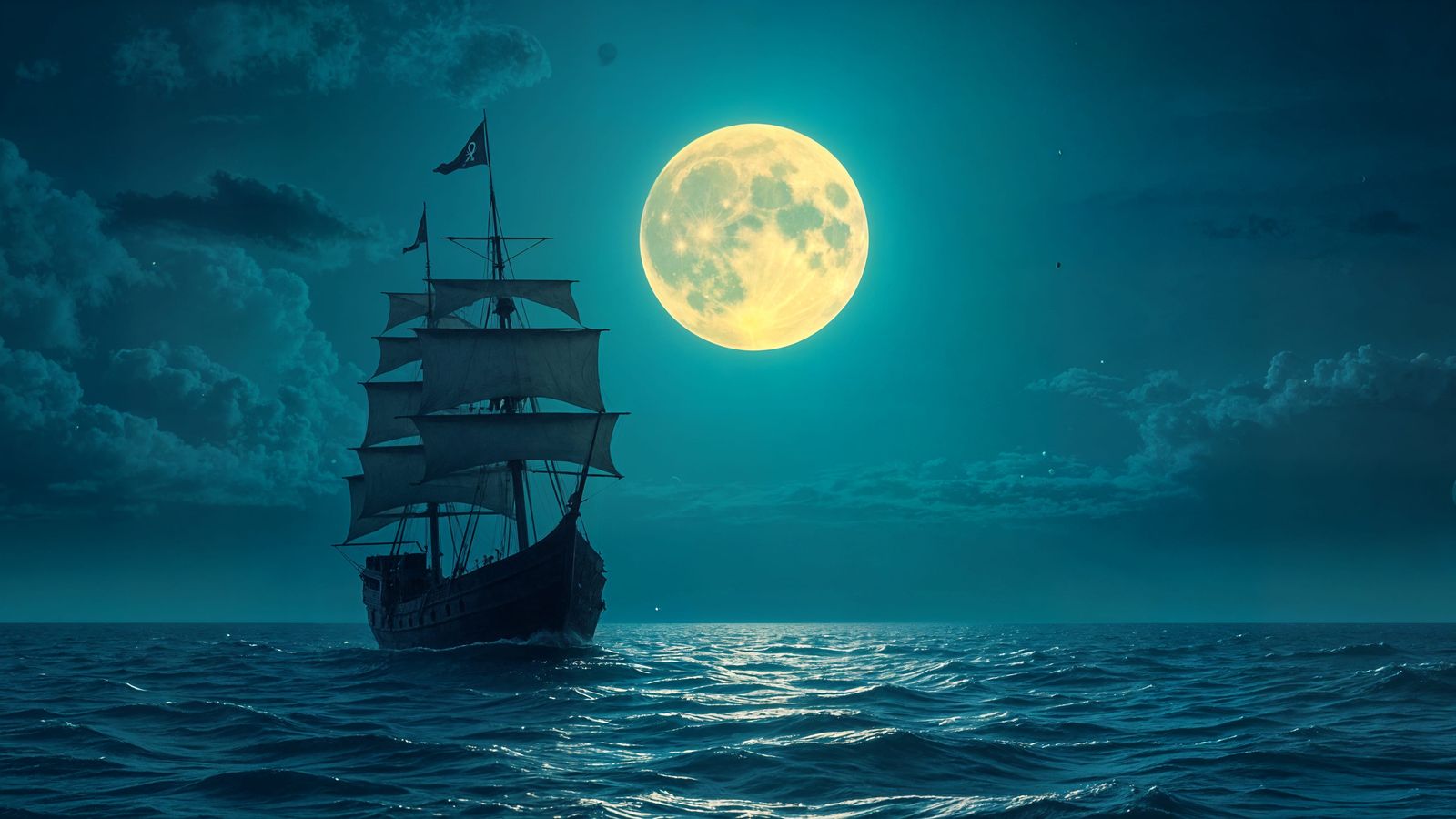 Sailing by Moonlight