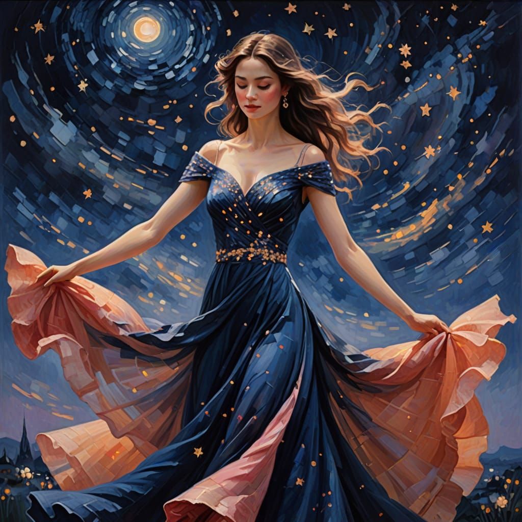 Romantic Evening Dance Under the Stars