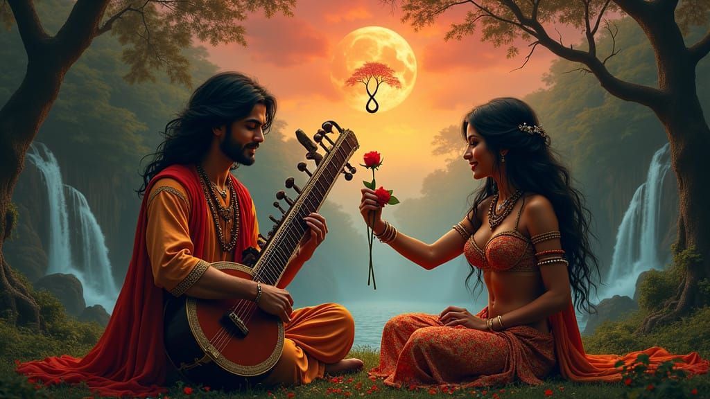 Ethereal Encounter in a Whispers of Twilight