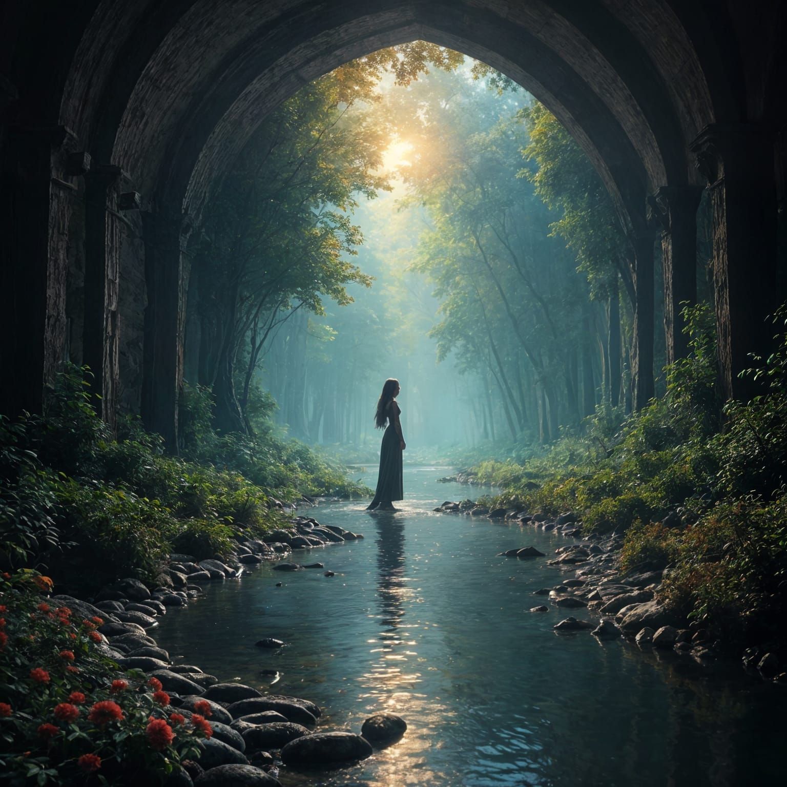 Eternal Tunnel with Tropical and Cosmic Divisions