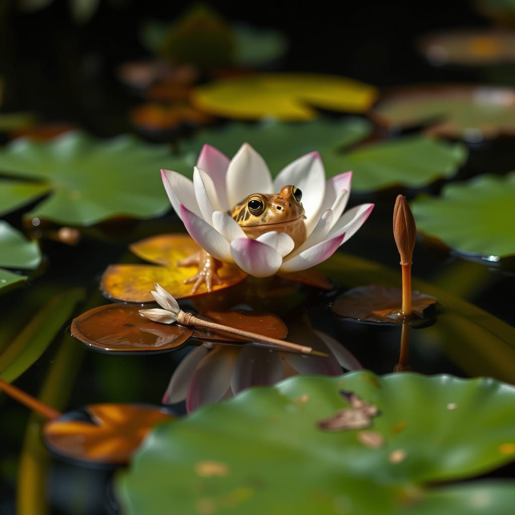 frog's recovery lotus cone