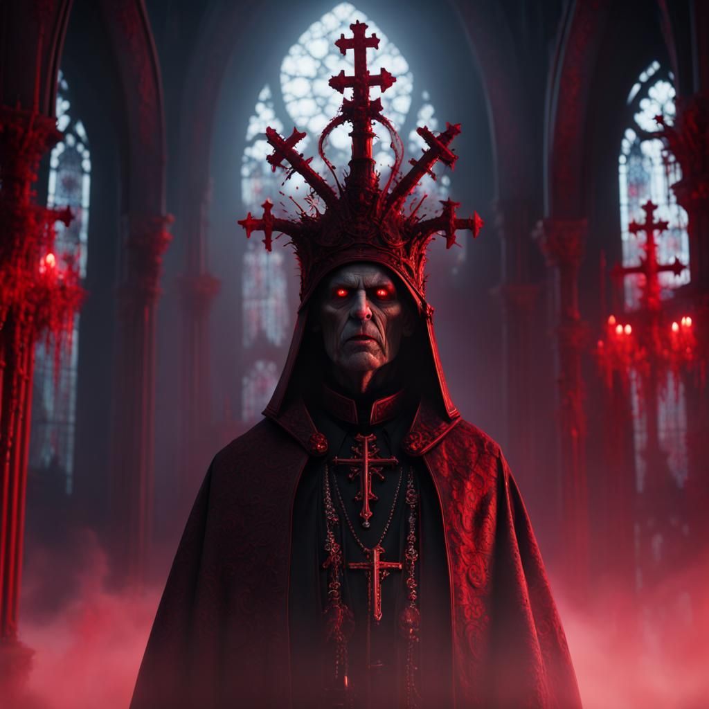 Infernal Dark Pope in Cathedral of Horror