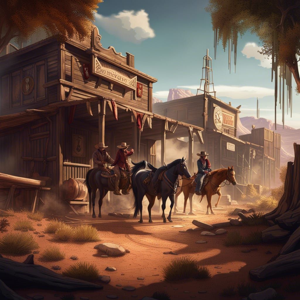 Cowboys and Cowgirls Quest in the Wild West