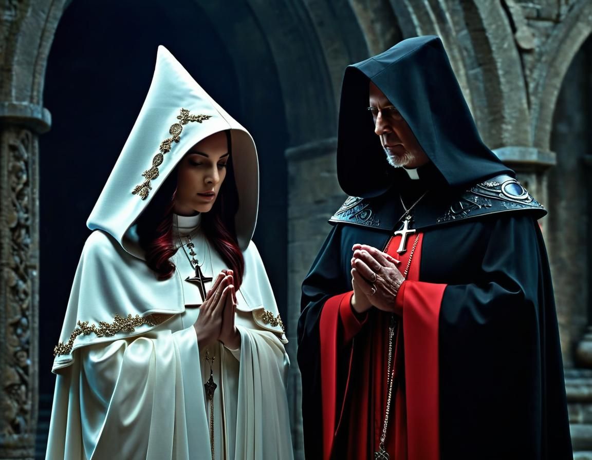 Goddess and Witch Turn Cardinal to Stone