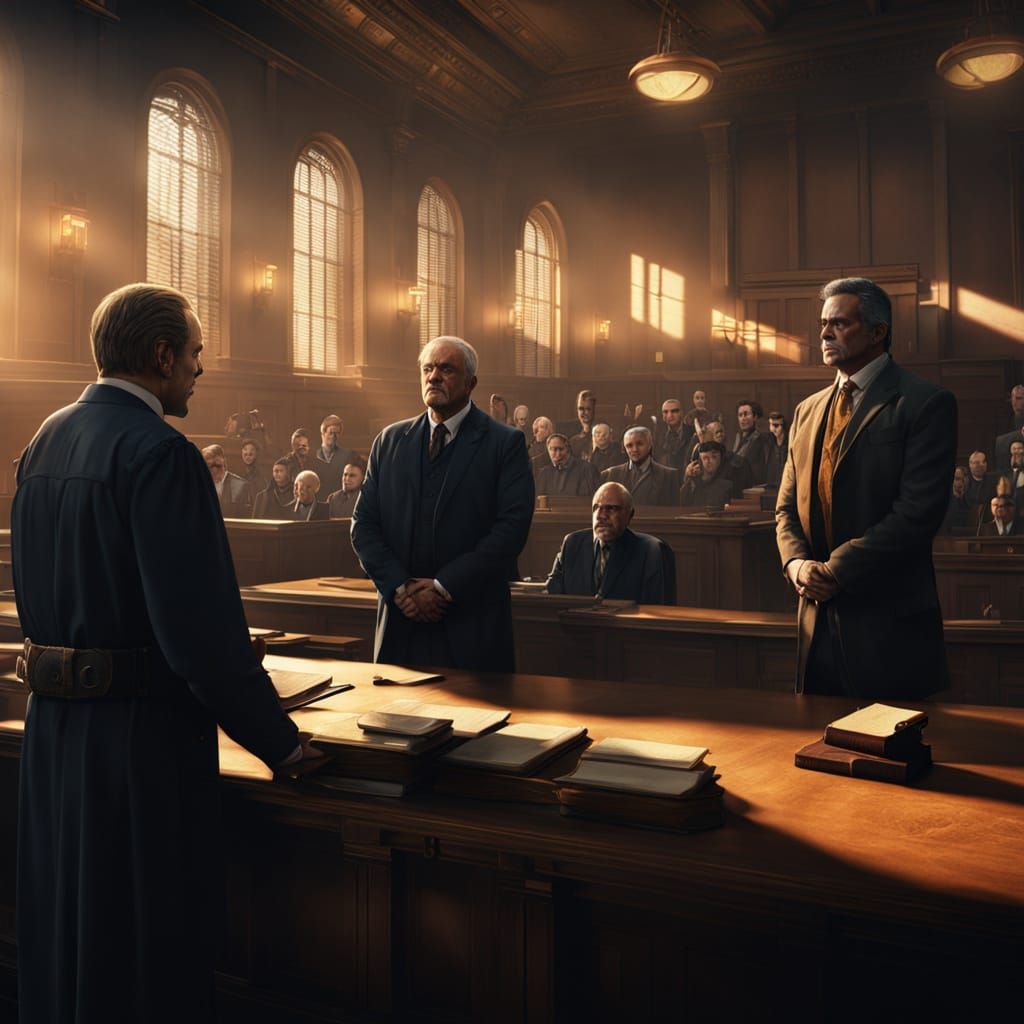 Courtroom Drama: Three Men on Trial