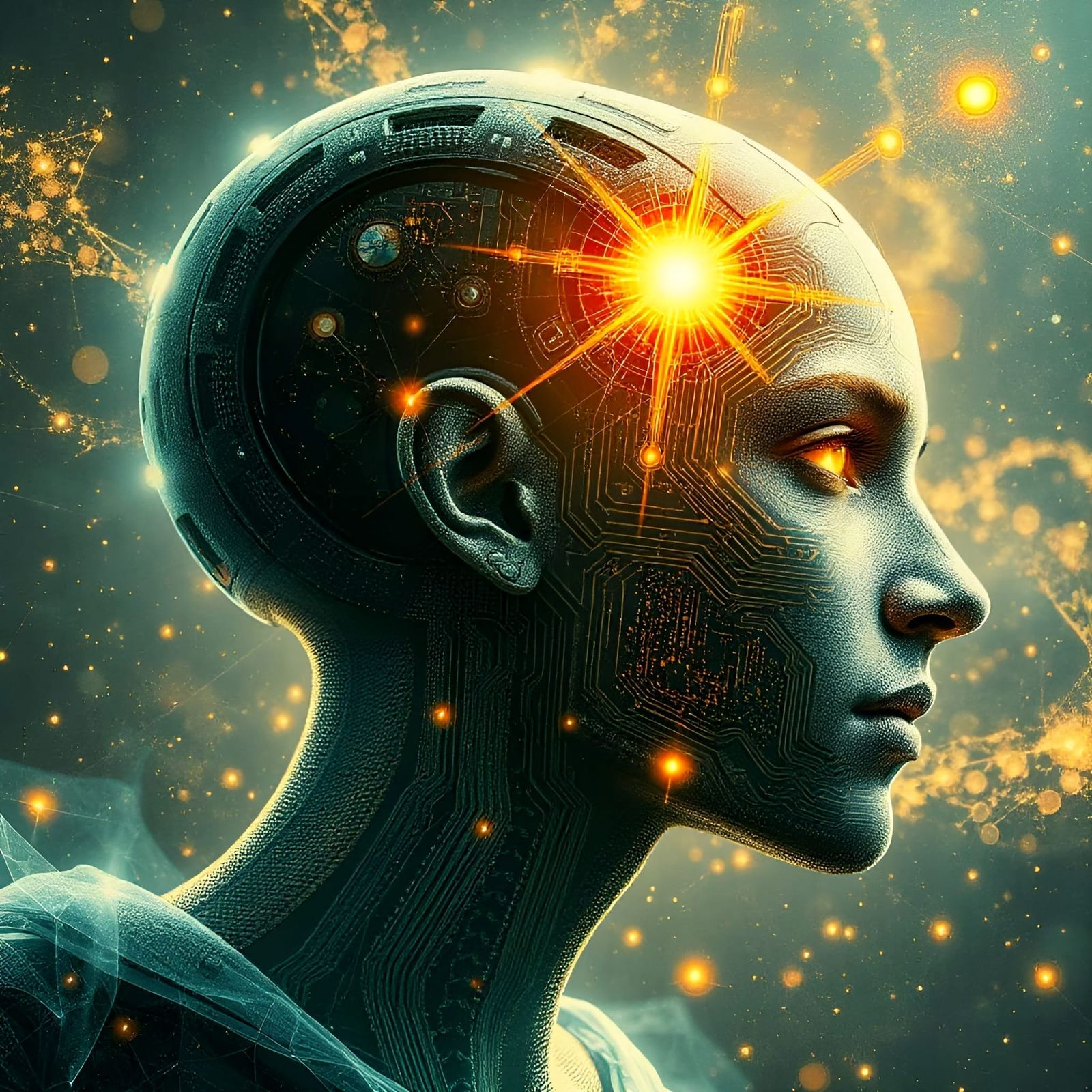 AI Circuitry Confronts Astral Being