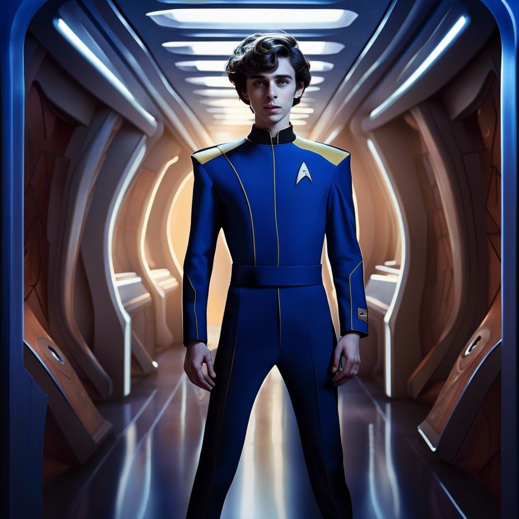 Ensign Charmalot Reporting For Duty