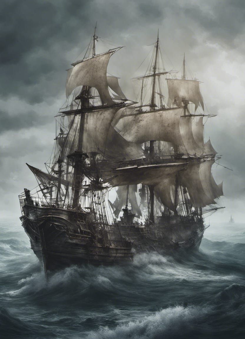 Abandoned Ship Lost at Sea