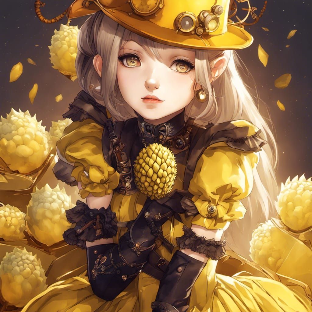 Durian girl. (Hold your breath 🦨👃)