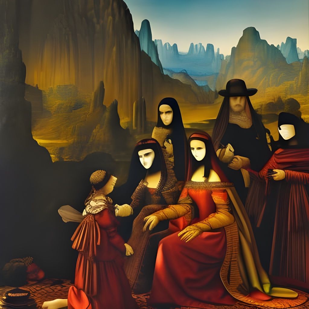 When Addams family adopted Mona Lisa