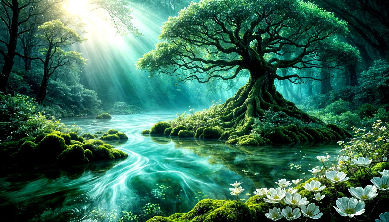 Enchanted Nordic Forest Portal