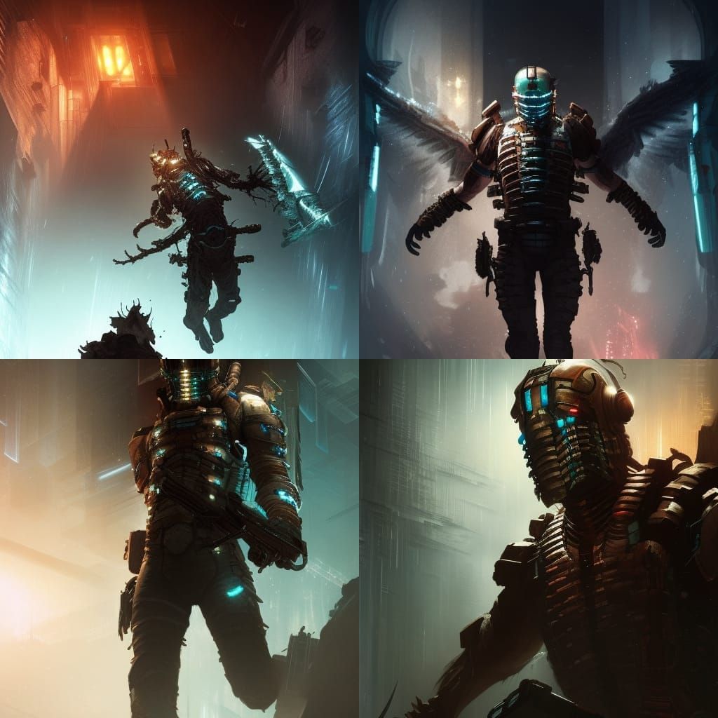 Dead Space Masterpiece: Dark Fantasy Concept Art