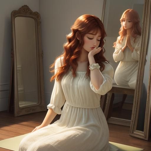 Dreamy Impressionist Reflection in Soft Focus Photography