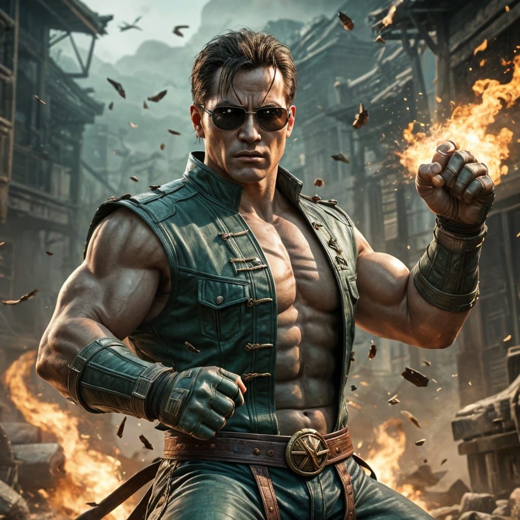 JOHNNY CAGE WINS