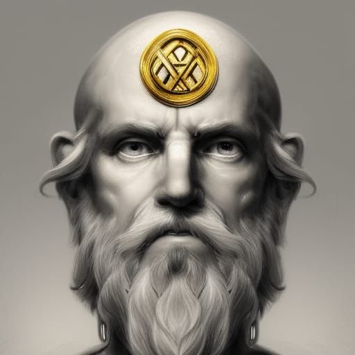 The Jewish God: Hyperdetailed Portrait in Unreal Engine 5