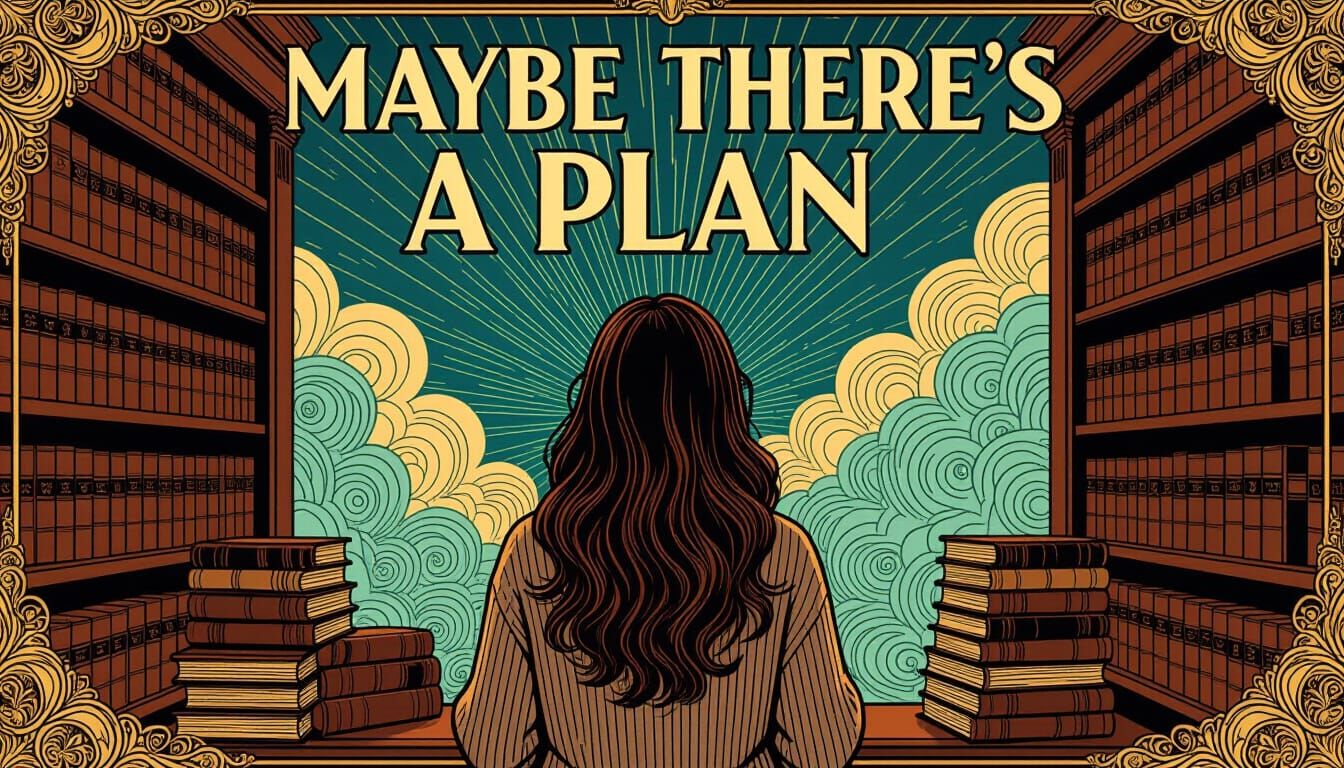 Library Dreamscape: Art Deco Meets Surrealism