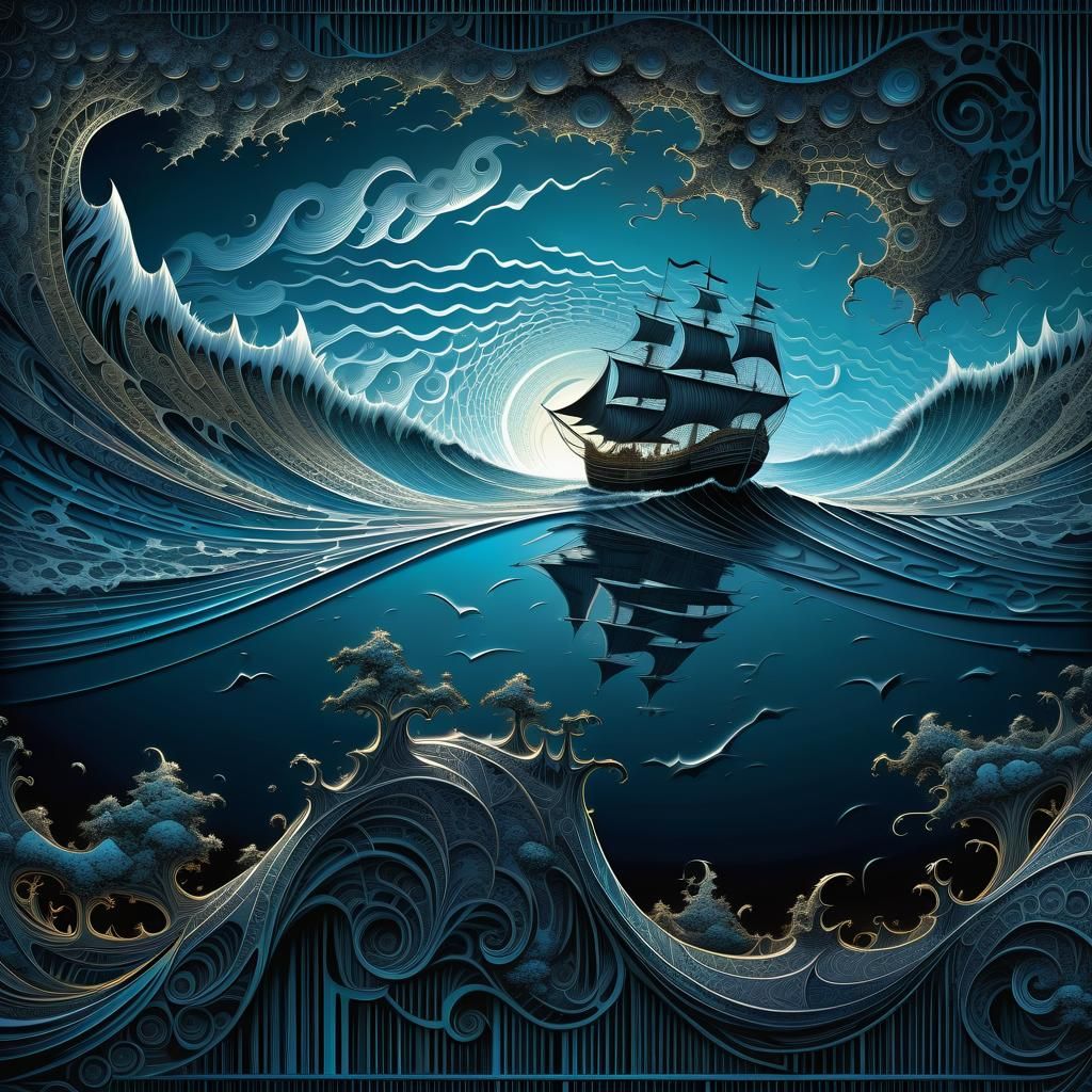 Fantasy Novel Cover Illustration in Comic Book Style