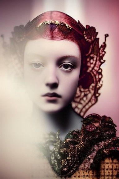 Vienna Portrait: Pre-Raphaelite Photography with Intricate E...