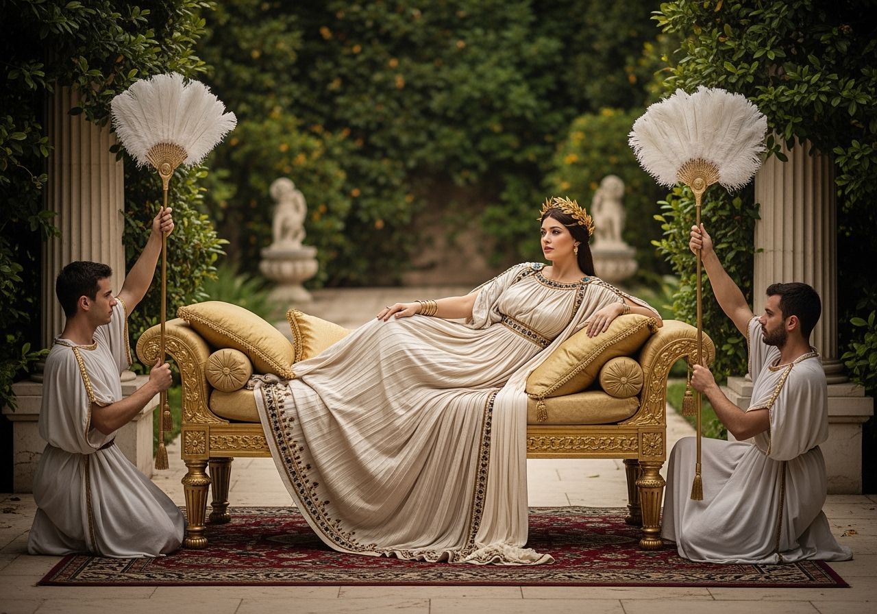 Empress Messalina Relaxing in Her Imperial Palace