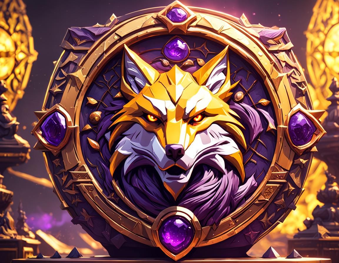 Crimson KrimsonTheFox Twitch TV in Dark Fantasy Art