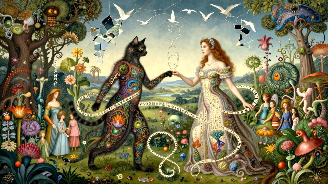 Surreal Garden Party: Humanity, Nature, and Cosmos